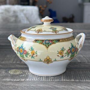 Vintage 29 Piece Minton Eloise Orange Fine Bone China Set